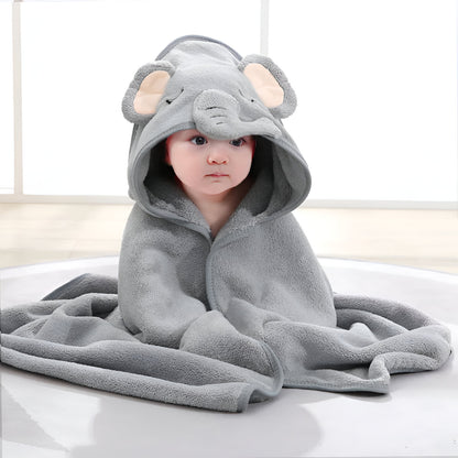 TinyHugs® - CozyWrap Hooded Towels 🧸