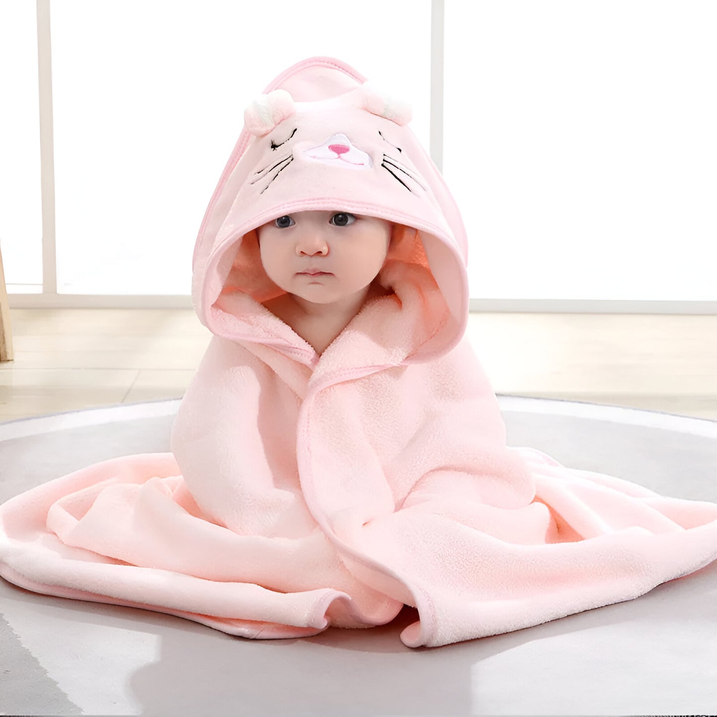 TinyHugs® - CozyWrap Hooded Towels 🧸