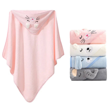 TinyHugs® - CozyWrap Hooded Towels 🧸